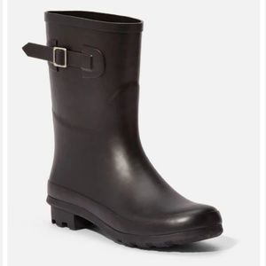 Black women's rainboots